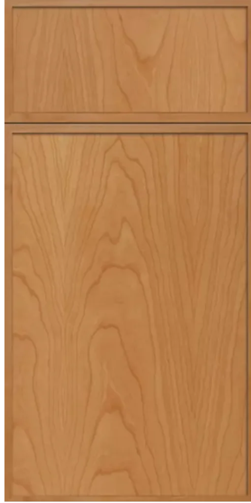 Slim oak cabinet door